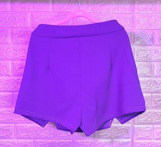 Falda morada